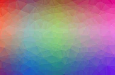 Soyut Mavi yatay düşük poli arka plan resmi