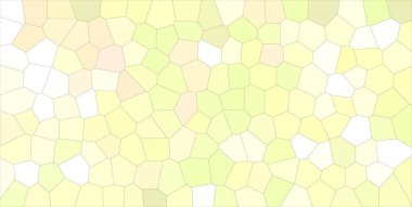 İyi sarı illüstrasyon soyut ve orta boyut altıgen yeşil. Parmak için güzel.