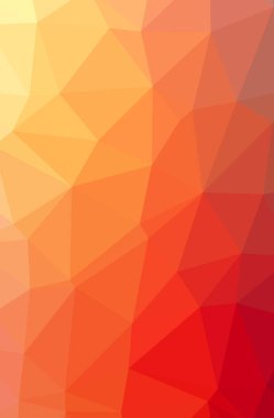 Soyut Turuncu dikey düşük poli arka plan resmi