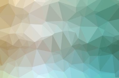 Soyut Mavi yatay düşük poli arka plan resmi