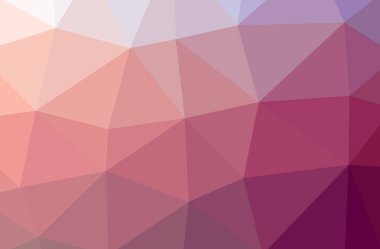 Soyut düşük poli kırmızı yatay arka plan resmi