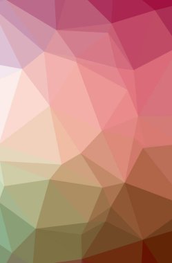 Soyut illüstrasyon kırmızı dikey düşük poli arka plan