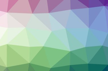 Soyut düşük poli yeşil yatay arka plan resmi