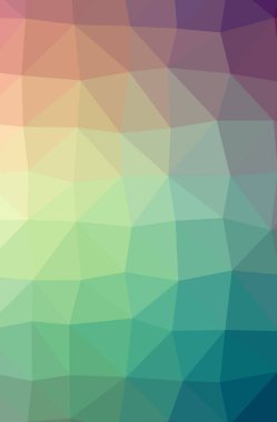 Soyut düşük poli yeşil dikey arka plan resmi