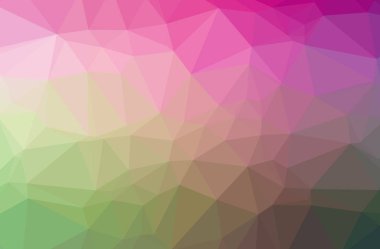 Soyut pembe yatay düşük poli arka plan resmi