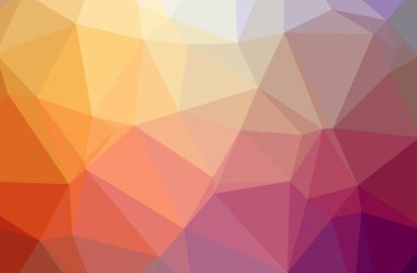 Soyut düşük poli turuncu yatay arka plan resmi