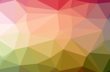 Soyut düşük poli turuncu yatay arka plan resmi