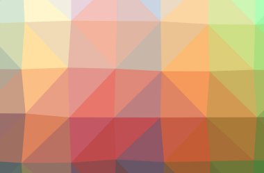 Soyut düşük poli turuncu yatay arka plan resmi