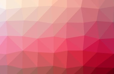 Soyut illüstrasyon kırmızı yatay düşük poli arka plan