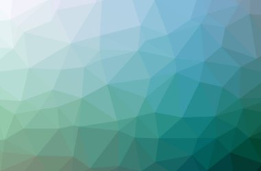 Soyut Mavi yatay düşük poli arka plan resmi