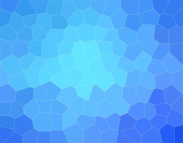 Preciosa Ilustración Abstracta Hexágono Azul Tamaño Medio Impresionante Para Sus — Foto de Stock