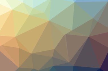 Soyut turuncu yatay düşük poli arka plan resmi