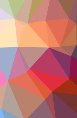 Soyut illüstrasyon kırmızı dikey düşük poli arka plan