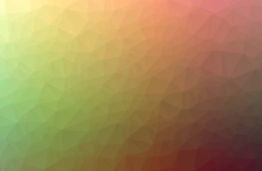 Soyut turuncu yatay düşük poli arka plan resmi