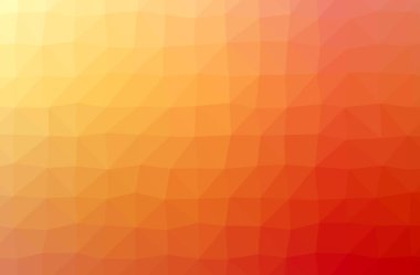 Soyut turuncu yatay düşük poli arka plan resmi