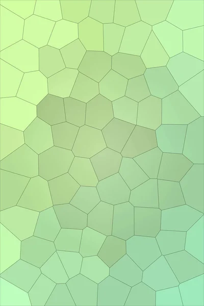 Handsome Abstract Illustration Green Big Hexagon Stunning Your Design — Stock Photo, Image