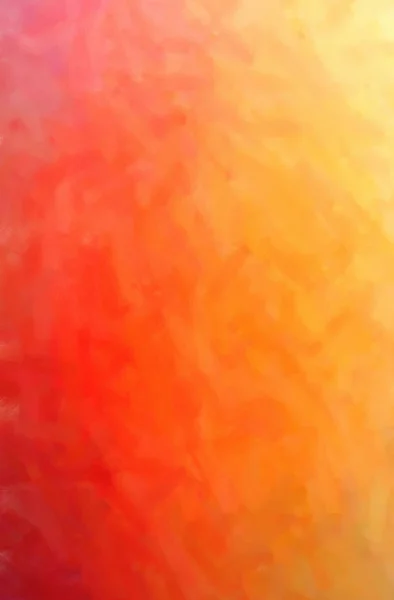 Ilustracja Pomarańczowy Suchego Pędzla Farba Olejna Pionowego Tła Cyfrowo Wygenerowany — Zdjęcie stockowe