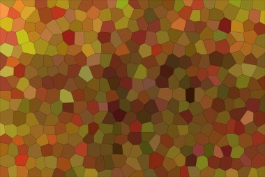 Kahverengi ve kırmızı parlak küçük altıgen yararlı soyut Illustration. Lovely ihtiyaçlarınız için.