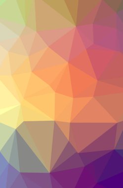 Soyut Turuncu dikey düşük poli arka plan resmi