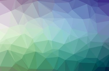 Soyut Mavi yatay düşük poli arka plan resmi