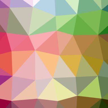 Soyut Turuncu kare düşük poli arka plan resmi