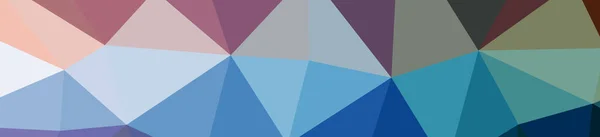Abstract illustration of blue banner low poly background