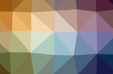 Soyut Mavi yatay düşük poli arka plan resmi