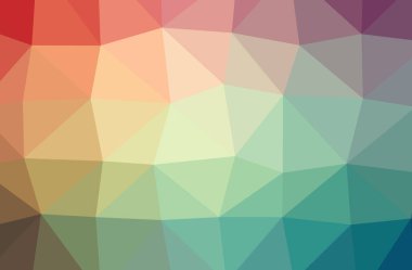 Soyut Mavi yatay düşük poli arka plan resmi