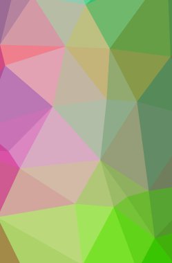 Soyut Yeşil dikey düşük poli arka plan resmi