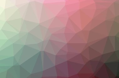 Soyut illüstrasyon kırmızı yatay düşük poli arka plan