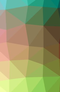 Soyut Yeşil dikey düşük poli arka plan resmi