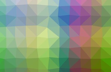 Soyut Yeşil yatay düşük poli arka plan resmi