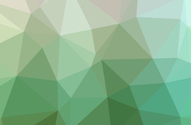 Soyut Yeşil yatay düşük poli arka plan resmi