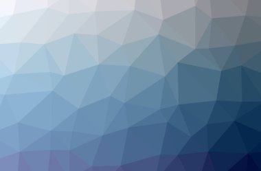 Soyut Mavi yatay düşük poli arka plan resmi