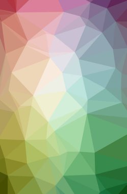 Soyut Yeşil dikey düşük poli arka plan resmi