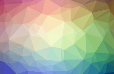 Soyut Yeşil yatay düşük poli arka plan resmi