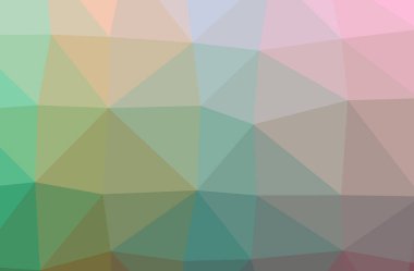 Soyut düşük poli yeşil yatay arka plan resmi