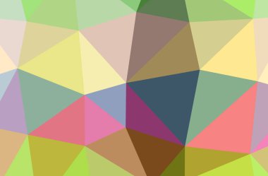 Soyut turuncu yatay düşük poli arka plan resmi