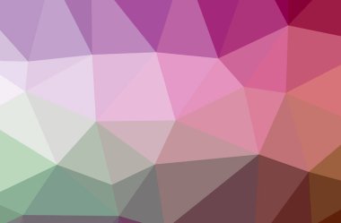 Soyut düşük poli kırmızı yatay arka plan resmi