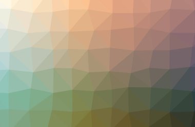 Soyut turuncu yatay düşük poli arka plan resmi