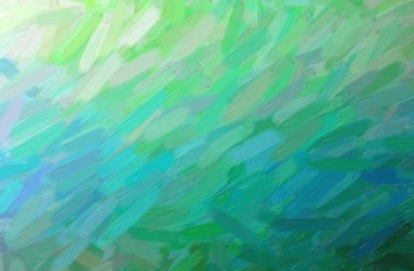 Resimde yeşil yağlı boya büyük fırça ile boya dijital arka plan,