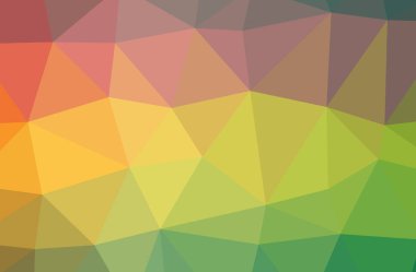 Soyut düşük poli turuncu yatay arka plan resmi