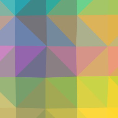 Soyut Turuncu kare düşük poli arka plan resmi