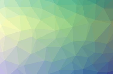 Soyut Yeşil yatay düşük poli arka plan resmi