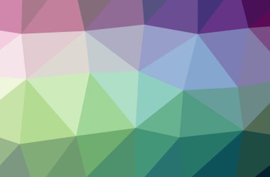 Soyut Yeşil yatay düşük poli arka plan resmi