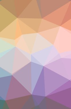 Soyut Turuncu dikey düşük poli arka plan resmi