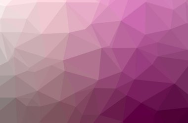 Soyut düşük poli pembe yatay arka plan resmi