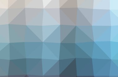 Soyut Mavi yatay düşük poli arka plan resmi