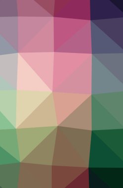 Soyut Yeşil dikey düşük poli arka plan resmi