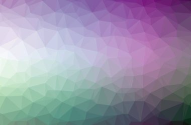 Soyut düşük poli mavi yatay arkaplan çizimi